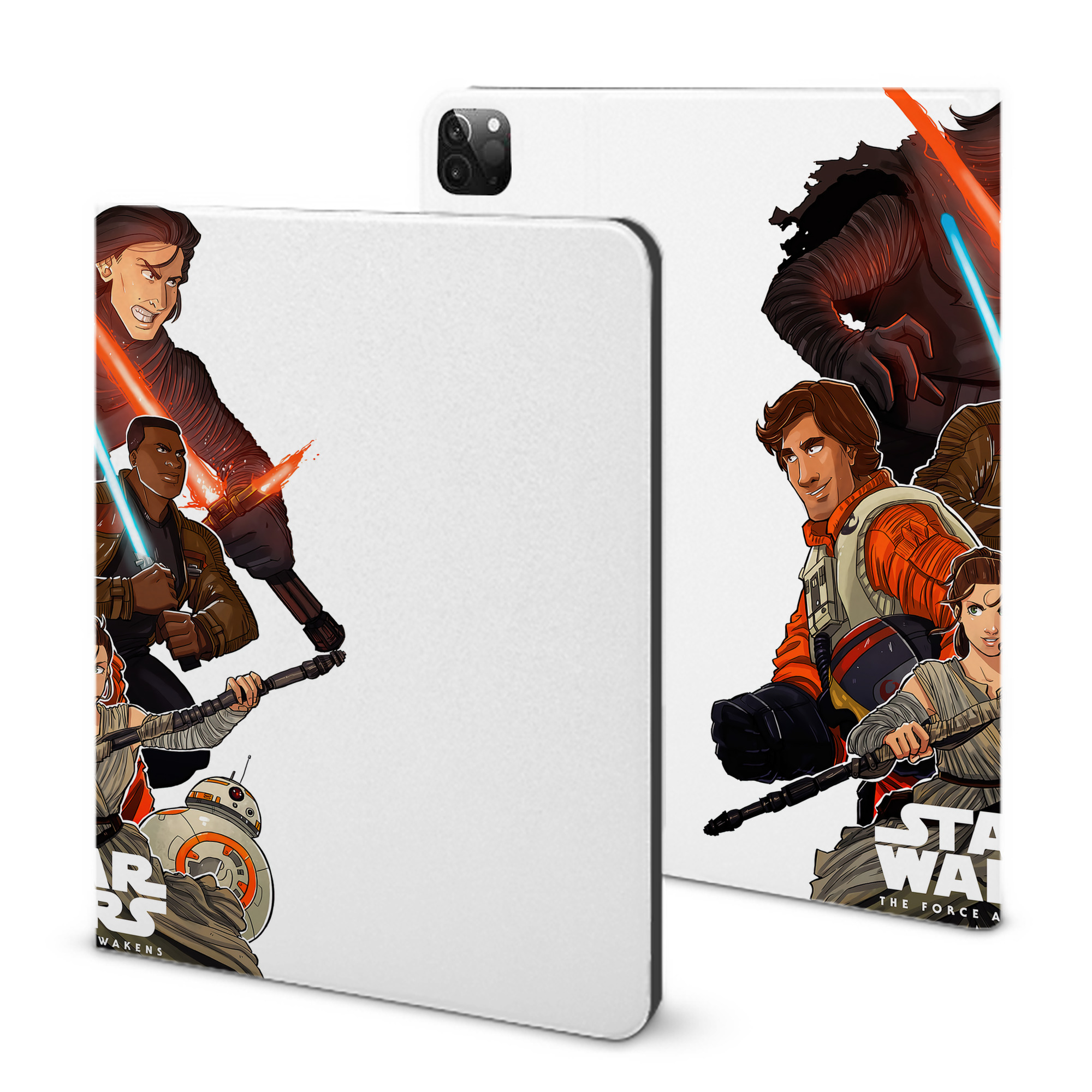 （画像用） スター・ウォーズ Star Wars IPadケース ペンホルダー付き ブックスタイルデザイン